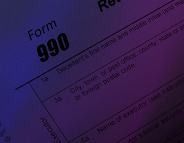 Form 990 and 990-PF Preparation Services